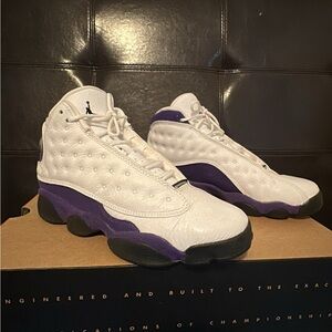 Jordan 13 Lakers size 7Y